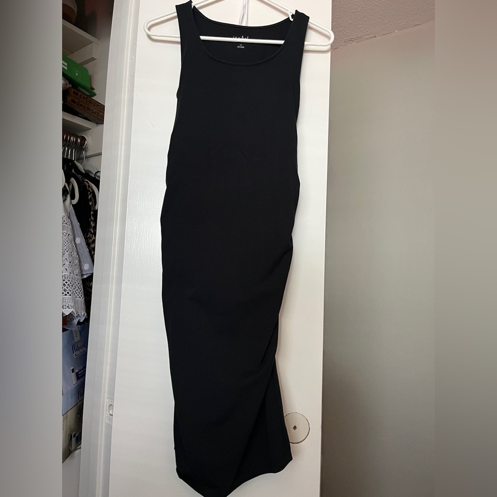 Isabel Maternity Black Pencil Dress XS